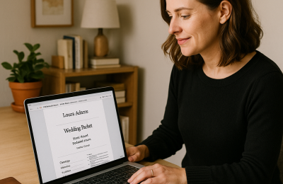 How Wedding Photographer Laura Adams Turned Four Separate Documents Into One Client-Ready PDF